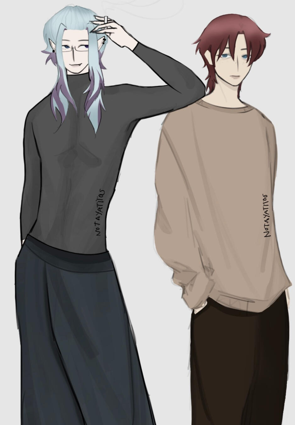 (Left to right) Enma, Keiren, Seth, (up) Leo
