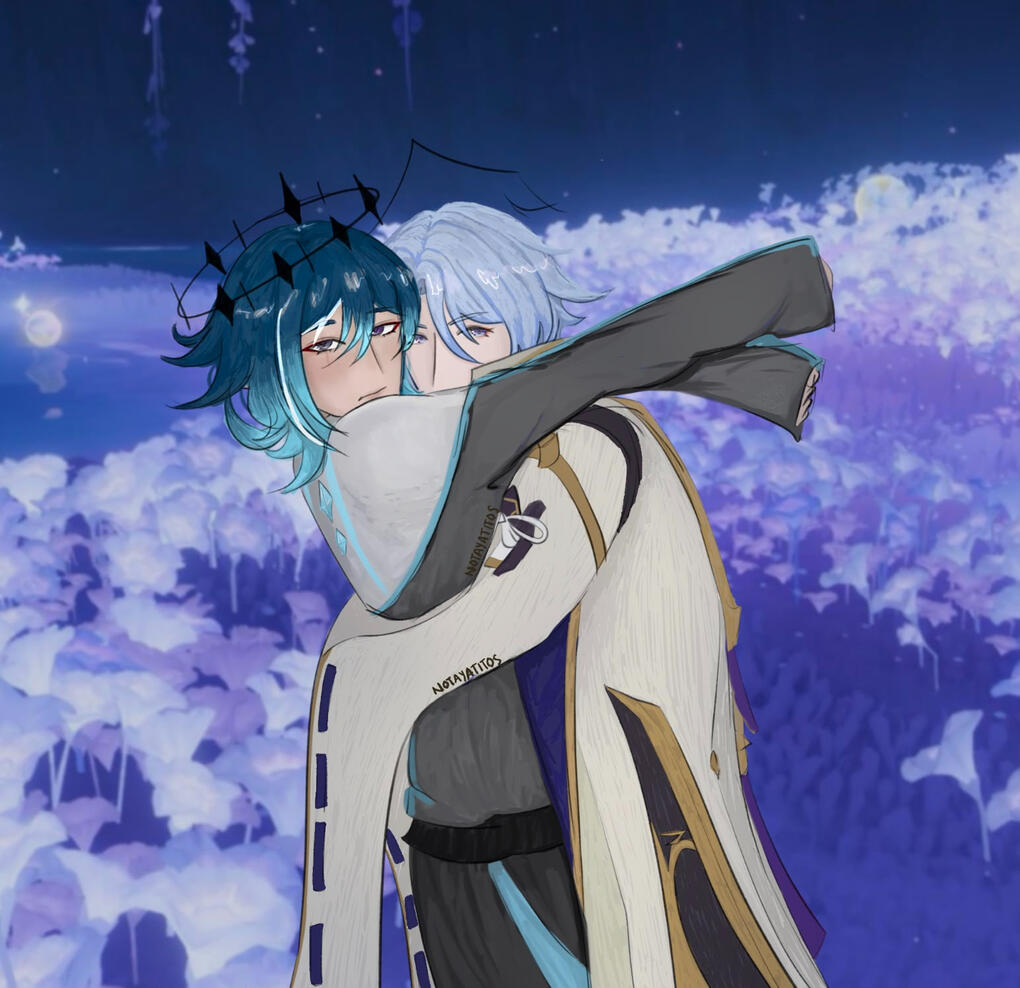 (Left to right) Enma, Keiren, Seth, (up) Leo