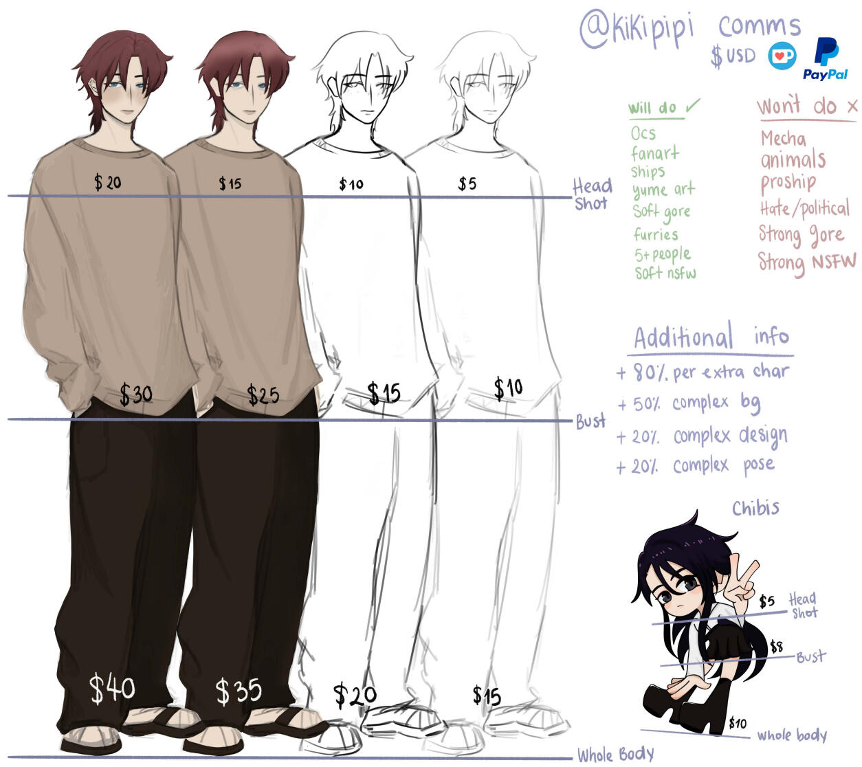 (Left to right) Enma, Keiren, Seth, (up) Leo