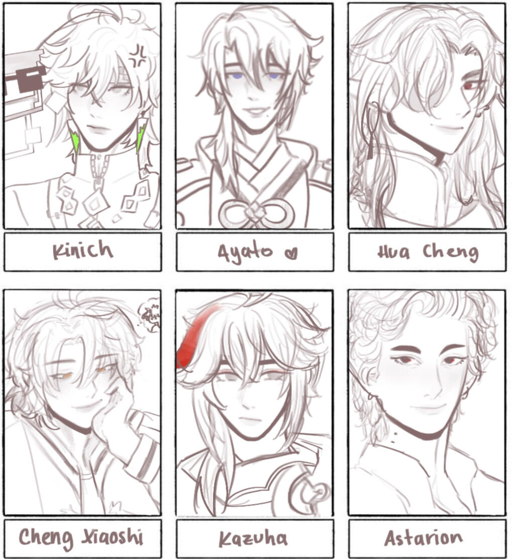 (Left to right) Enma, Keiren, Seth, (up) Leo